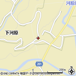 熊本県菊池市下河原5509周辺の地図