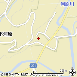 熊本県菊池市下河原5498周辺の地図