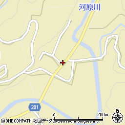 熊本県菊池市菊池松島周辺の地図