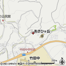 大分県竹田市会々3512周辺の地図
