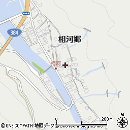 長崎県新上五島町（南松浦郡）相河郷周辺の地図
