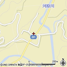熊本県菊池市下河原5493周辺の地図