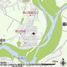 熊本県菊池市片角24周辺の地図