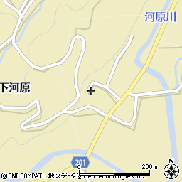 熊本県菊池市下河原5501周辺の地図