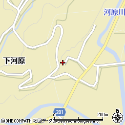 熊本県菊池市下河原5526周辺の地図