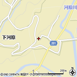 熊本県菊池市下河原5526周辺の地図