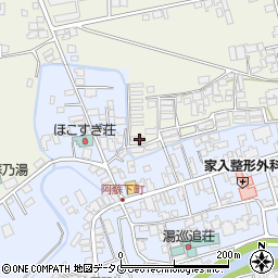 熊本県阿蘇市小里136-7周辺の地図