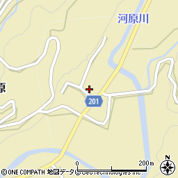 熊本県菊池市下河原5540周辺の地図