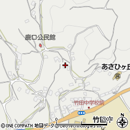 大分県竹田市会々3885周辺の地図