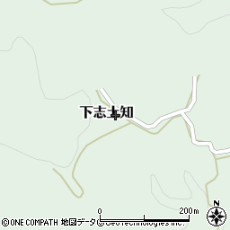 大分県竹田市下志土知532周辺の地図