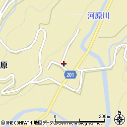 熊本県菊池市下河原5539周辺の地図