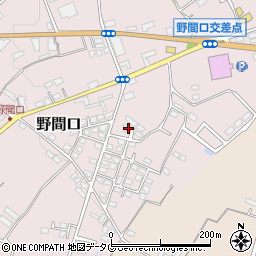 熊本県菊池市野間口613-2周辺の地図
