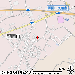 熊本県菊池市野間口613周辺の地図