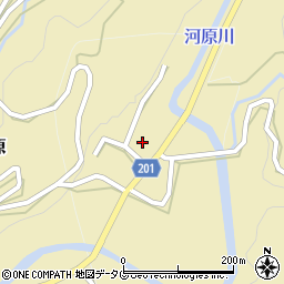 熊本県菊池市下河原5541周辺の地図