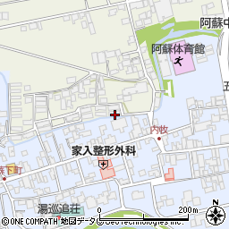 熊本県阿蘇市小里151-2周辺の地図