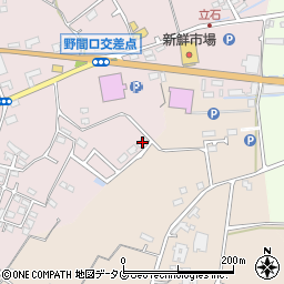 熊本県菊池市野間口575周辺の地図