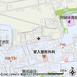 熊本県阿蘇市小里148周辺の地図