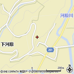 熊本県菊池市下河原5529周辺の地図