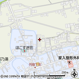 熊本県阿蘇市小里136-2周辺の地図