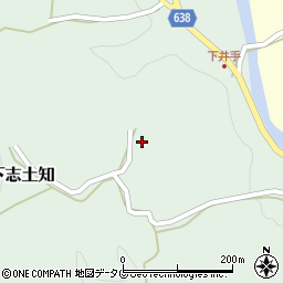 大分県竹田市下志土知586周辺の地図