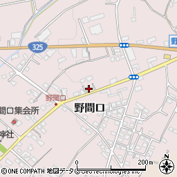 熊本県菊池市野間口394周辺の地図