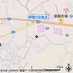 熊本県菊池市野間口567周辺の地図