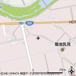 熊本県菊池市野間口976周辺の地図