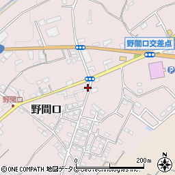 熊本県菊池市野間口623周辺の地図