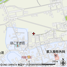 熊本県阿蘇市小里131-2周辺の地図