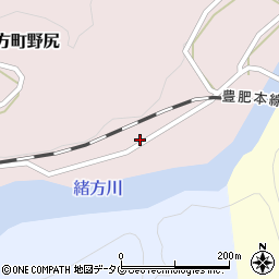 大分県豊後大野市緒方町野尻813-1周辺の地図