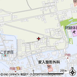 熊本県阿蘇市小里146周辺の地図