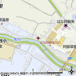 熊本県阿蘇市小里804周辺の地図
