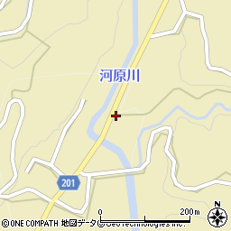 熊本県菊池市下河原545周辺の地図