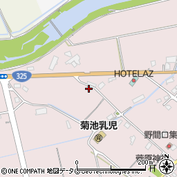 熊本県菊池市野間口1004周辺の地図