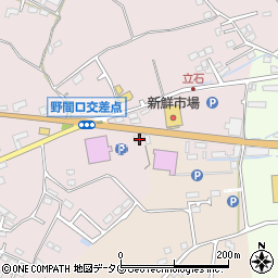 熊本県菊池市野間口559周辺の地図