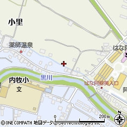 熊本県阿蘇市小里810周辺の地図
