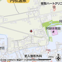 熊本県阿蘇市小里156周辺の地図