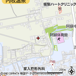 熊本県阿蘇市小里163周辺の地図