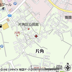 熊本県菊池市片角337周辺の地図