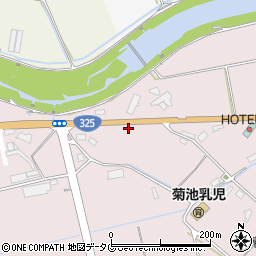 熊本県菊池市野間口1071周辺の地図