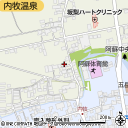 熊本県阿蘇市小里165周辺の地図
