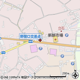 熊本県菊池市野間口561周辺の地図
