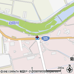 熊本県菊池市野間口1127周辺の地図