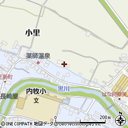 熊本県阿蘇市小里360周辺の地図
