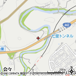 大分県竹田市会々878-3周辺の地図