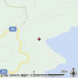 愛媛県南宇和郡愛南町中浦1677周辺の地図
