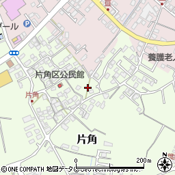 熊本県菊池市片角150周辺の地図