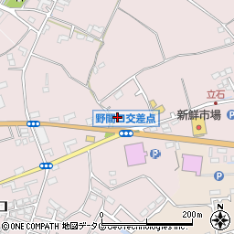 熊本県菊池市野間口510周辺の地図
