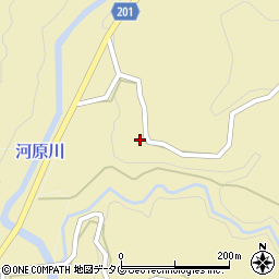 熊本県菊池市下河原532周辺の地図