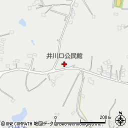 井川口公民館周辺の地図